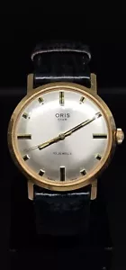 Oris Star orologio vintage 10 micron placcato oro 17 gioielli Swiss Made anni 60 - Foto 1 di 17