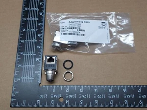 (Qty=1) 21033814800 Harting, Circular Metric Connector Adapter, M12 6A - Picture 1 of 3