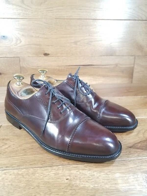 Vestido BOTTICELLI Cordavan Color Cuero Puntera Oxford Talla 9M Hecho en España Foto 1 de 4