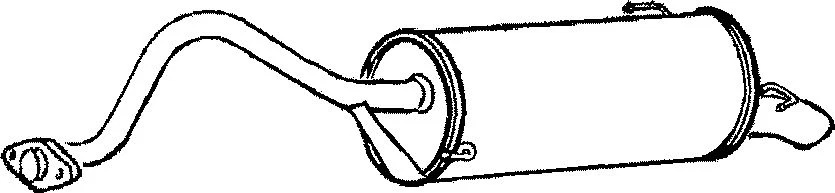 TY504W END SILENCER FOR TOYOTA PREVIA 2.4 1990-2000 - Image 1 of 1