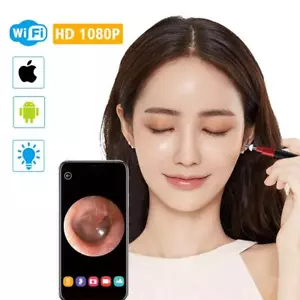 Smart Ear Spoon 1080P WIFI 2MP 3,9 mm Inalámbrico Endoscopio Cámara Multifuncional - Imagen 1 de 10