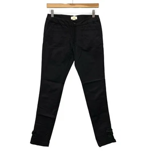 Kate Spade Bow Ankle Skinny Pants Size 14 Big Girls Black - Picture 1 of 10