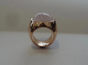 * Designerring Weißer Mondstein 585er Rosé-, Gelb-, Weißgold Alle Größen * - Bild 1 von 3