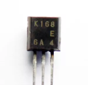 10pc MOS FET N Channel RF Transistor 2SK168 * 30V 12mA 0.2W TO-92 * Hitachi - Picture 1 of 2