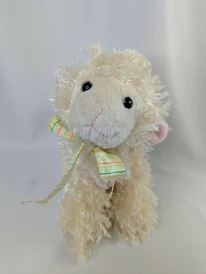 Princess Soft Toys Lamb Sheep Plush 9 英寸 Melissa Doug 填充动物玩具 — 第 1/4 张图片