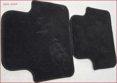 Juego de alfombrillas traseras negras Jaguar XJ8 Vanden Plas 2004 a 2009 Foto 1 de 4