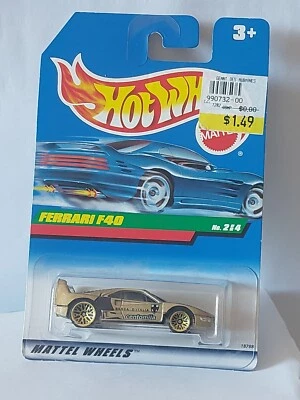 Hot Wheels 1/64 🇲🇫 Ferrari F40 #18788 mainline 1991 , + Ouvrant Hayon - Photo 1/4