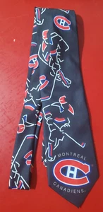 Corbata para hombre Ralph Marlin Montreal Canadiens 1993 rara de colección - Imagen 1 de 3