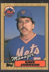 1987 Topps #543 Dave Johnson Collector's Edition (Tiffany) - Bild 1 von 2