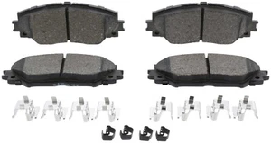 DISC BRAKE PAD SET W/HARDWARE FOR LEXUS PONTIAC SCION TOYOTA - Picture 1 of 5