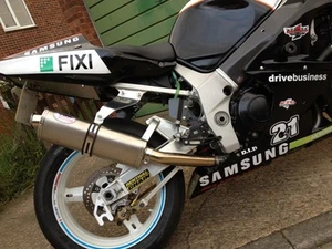 Suzuki GSXR 1000 05-06 Titanium round ROAD LEGAL MTC Exhaust - Picture 1 of 5
