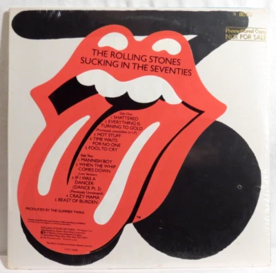 ROLLING STONES ‎– Sucking In The Seventies  1981 1st US LP SEALED - Image 1 of 2