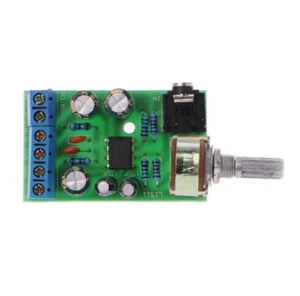 DC 1.8-12V TDA2822M 2.0 Channel Stereo Mini AUX Amplifier Board Module AMP HXBD - Picture 1 of 3