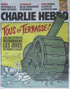 CHARLIE HEBDO 1504 de MAI 2021 LA PALESTINE RETROUVE LES JOIES DU MONDE D'AVANT  - Picture 1 of 1