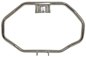 NEW Chrome Crash Bar for BSA B31 B33 1950s Engine Guard Motorcycle Rail Vintage  - Bild 1 von 3