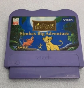 Cartucho Vtech Vsmile Disney REY LEÓN Simba's Big Adventure  - Imagen 1 de 3
