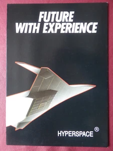 PROSPEKT SNECMA HYPERSPACE MOTOREN M88 VULKAN HYPERSCHALLANTRIEB HERMES - Bild 1 von 3