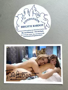 BRIGITTE BARDOT original signed Foto 10x15 Autogramm - Bild 1 von 1
