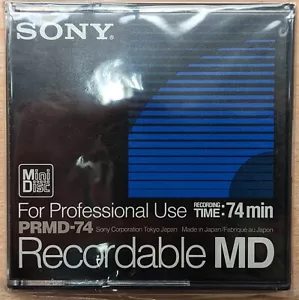 Sony PRMD-74 MD registrabile (minidisc) - per uso professionale (74 min) - Foto 1 di 1