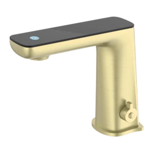 Nero Sensor Mixer Basin Tap Temperature Control Hands Free  Gold NR222101BG - Bild 1 von 3