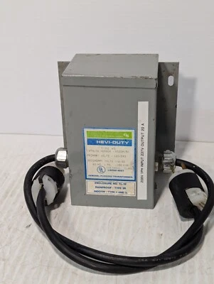 General Signal Hevi-Duty Type HS Cat # HS20A150 120/240P 16/32S .150 KVA - Image 1 of 3