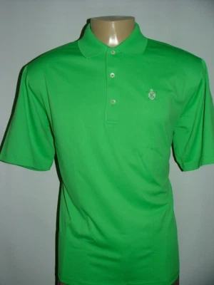 CAMISA POLO INFORMAL WOT DONALD ROSS TALLA L 100% POLIÉSTER VERDE SÓLIDO #560 Foto 1 de 4