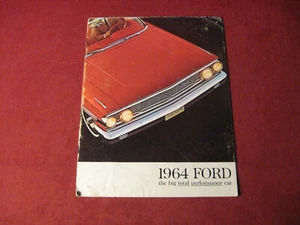 1964 Ford Galaxie Sales Brochure Booklet Catalog Old Original - Picture 1 of 12