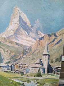 ZERMATT 1938! Matterhorn G. Fischer - Bild 1 von 3
