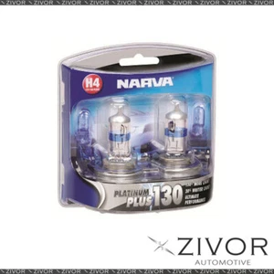New NARVA H4 12V 60/55W PLATINUM PLUS 130 - BL2 Globe-48542BL2 For Suzuki-Swift - Picture 1 of 1