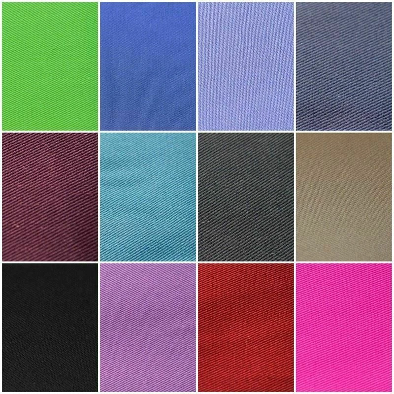 Plain FR 100% Cotton Drill Twill Fire Retardant Clothing Craft Upholstery Fabric - Image 1 of 1