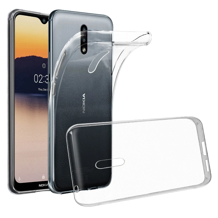 Cover per Nokia 3 - Custodia Protettiva per Cellulare in TPU Trasparente - Immagine 1 di 1