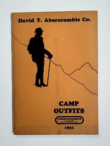 Abercrombie CATALOG 1931 with Mailing Envelope Camping Outdoors 1930s Vintage - Picture 1 of 14