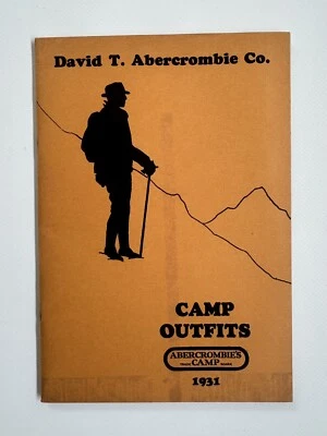 Abercrombie CATALOG 1931 with Mailing Envelope Camping Outdoors 1930s Vintage - Image 1 of 4