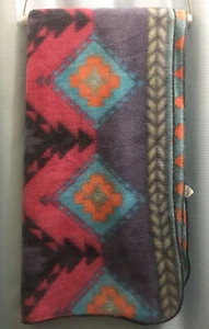 Vintage BEACON BLANKETS Southwest Ombre NAVAJO Swannanoa, NC USA 88 x 64 VEGAN - Picture 1 of 12