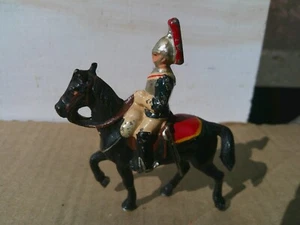 Timpo Toys, British Life Guard cavalry trooper lead hollow cast vintage soldier - Picture 1 of 3