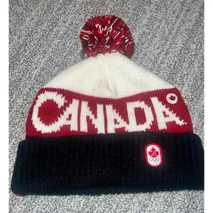 Equipo Canadá Toque Sombrero Invierno Juegos Olímpicos Juvenil Gorro Bahía Hudson.  - Imagen 1 de 6