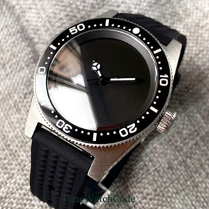Reloj automático de buceo para hombre Tandorio 300m 41 mm cristal zafiro PT5000/NH35 negro - Imagen 1 de 17