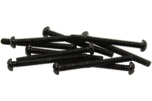 Tornillos de montaje Humbucker Pickup SAE 3-48 - negros - Qty 10 cabezal Philip - Imagen 1 de 2
