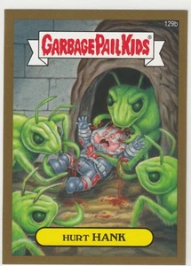 SP Gold Hurt Hank #129b Garbage Pail Kids GPK 2014 Series 2 Ant-Man Marvel MCU - Picture 1 of 2