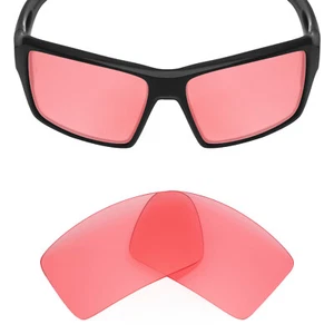hdhut Lenti di Ricambio per Occhiali da Sole Oakley Eyepatch 1 e 2 HD Rosa - Foto 1 di 5