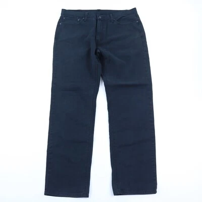 Jeans Levi's 541 para hombre 36x32 calce deportivo negro lavado oscuro elástico denim Foto 1 de 4