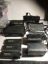 Vintage Motorola Panasonic Storno Mobile Phone With Charger And Case Batteries