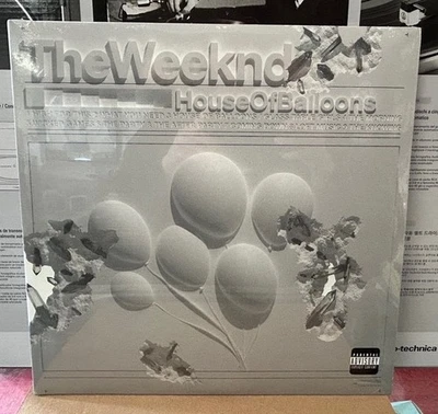The Weeknd: House of Balloons 2xLP SEALED, Ltd. edition 2021, CLEAR vinyl - Image 1 of 2