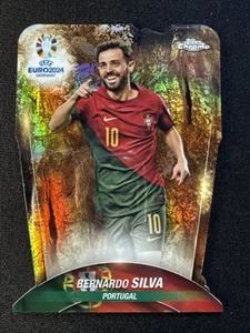 Bernardo Silva 2023 Topps Cromo UEFA Euro Fundido en Oro Troquelado #CG-1 - Imagen 1 de 2