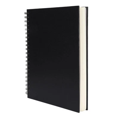 8.5x11inches Hardbound Sketch Book, Spiral Bound Sketch Pad, 80-Sheets 90gsm - Image 1 of 4