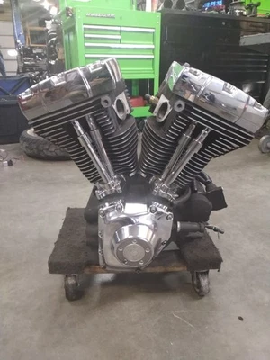 2008 Harley Davidson Electra Ultra Twin Cam 96" Engine Motor 94,376 miles BR-696 - Image 1 of 4
