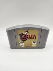 Legend of Zelda Ocarina of Time Nintendo 64 N64 1998 Original Getestet Neuwertig Retro - Bild 1 von 8