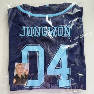 ENHYPEN Jungwon Walk The Line Summer Edition Uniform Shirt K-POP Photocard - Immagine 1 di 2