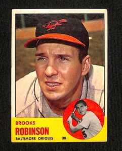 1963 Topps #345 Brooks Robinson - Picture 1 of 2