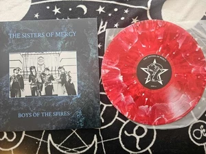 THE SISTERS OF MERCY RARE RED SPLATTER VINYL LP - Picture 1 of 2